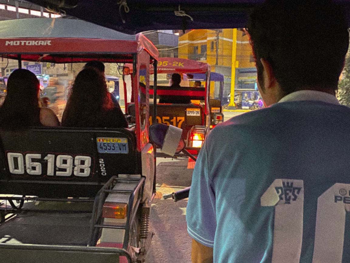 Een mierenhoop van mototaxi's