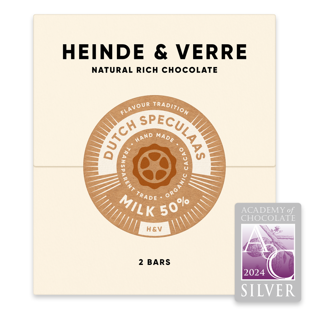 Heinde & Verre Speculaas Milk 50%