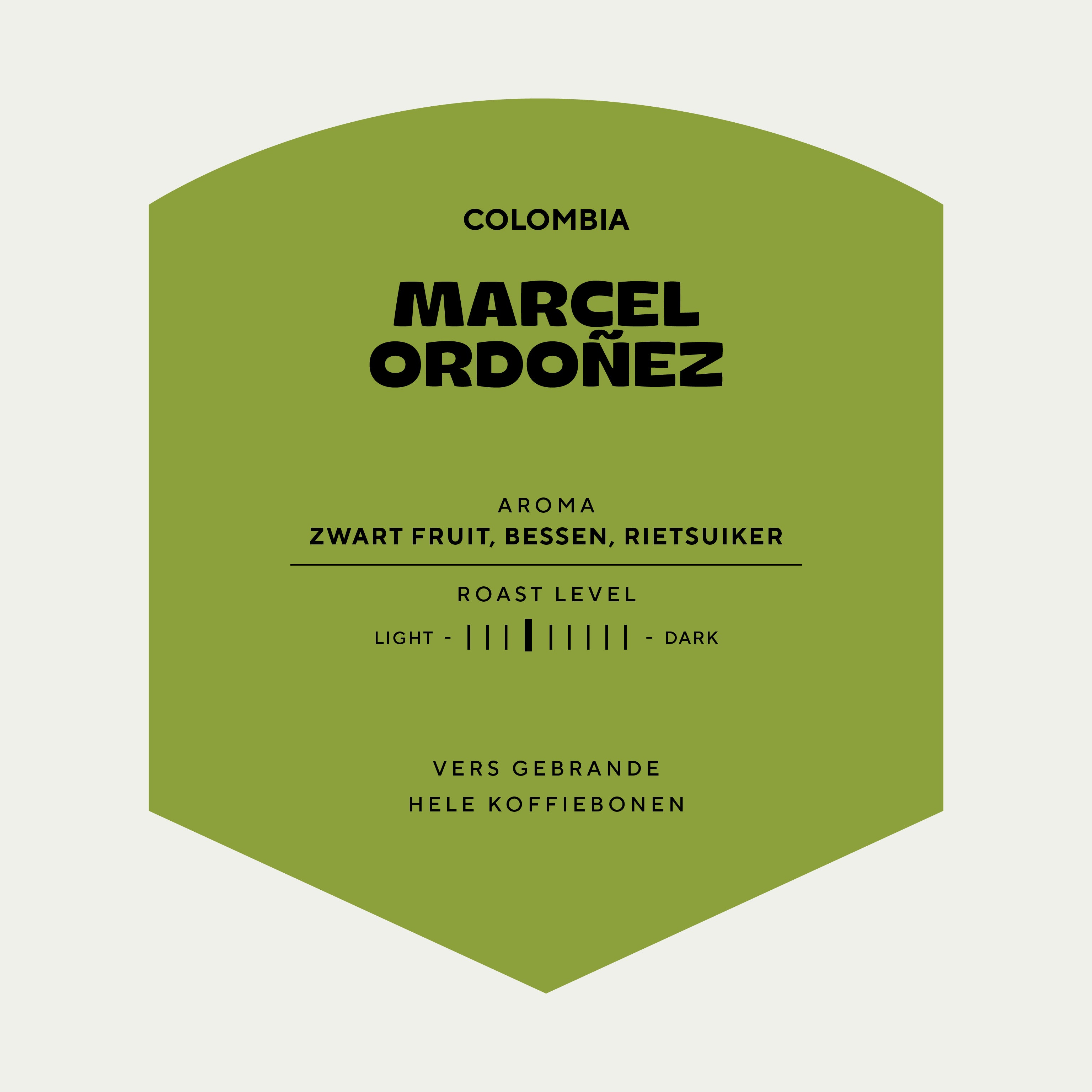 Colombia - Marcel Ordoñez koffie