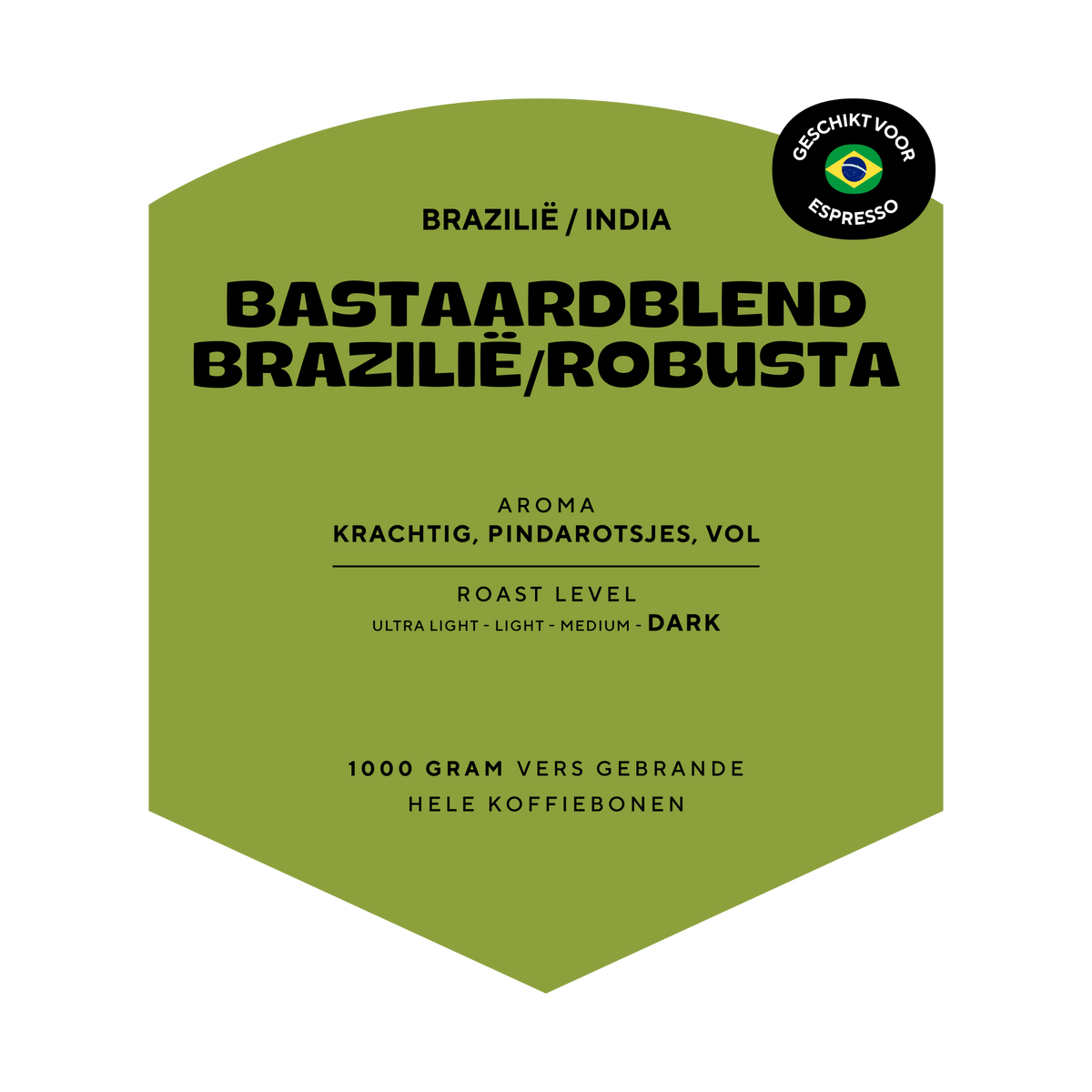 Bastaard Blend - Brazilië / Robusta