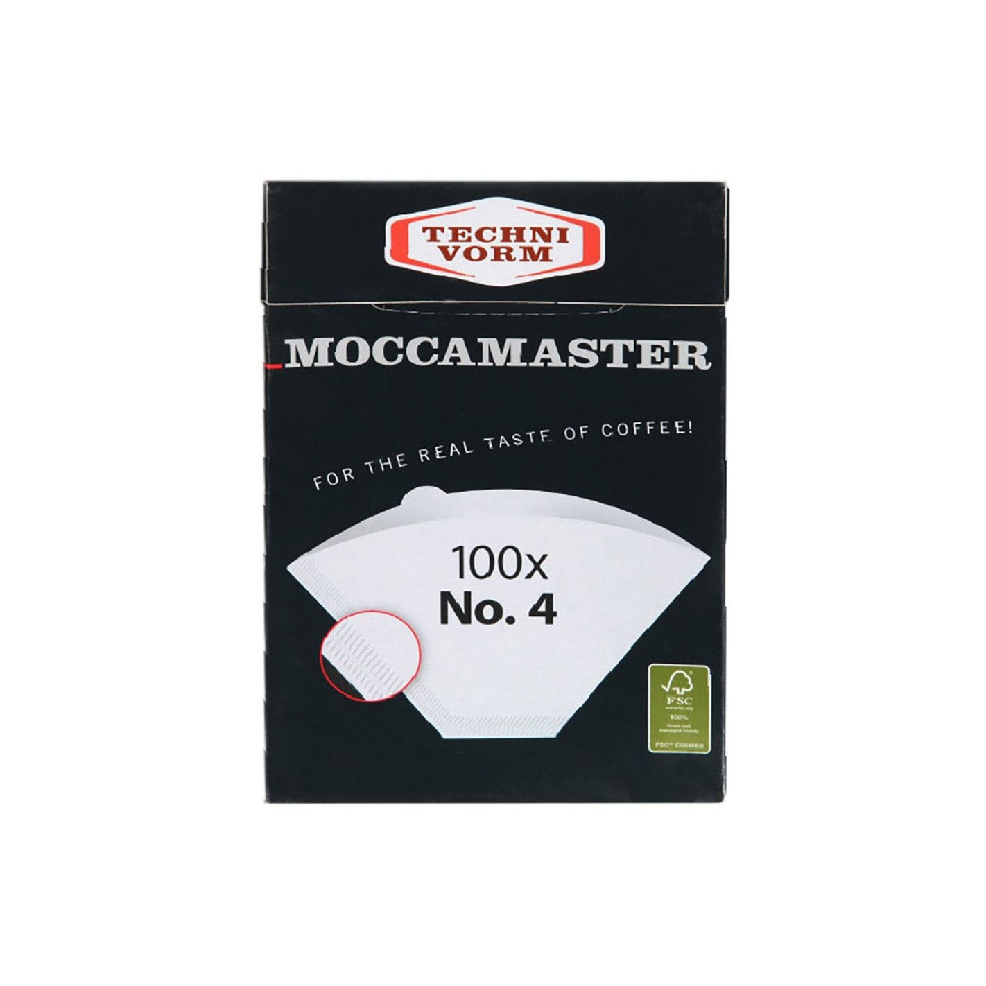 Moccamaster - Filterpapier Nr.4 - 100 stuks